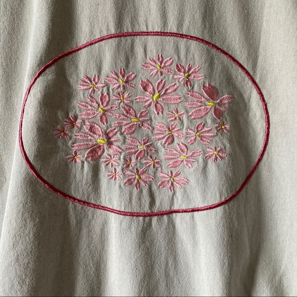 POL Western Blossom Denim Vest - Picture 6 of 12